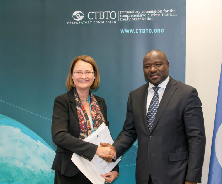 Bente Angell Hansen CTBTO Presentation of Credentials by Norway