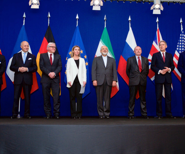 Negotiations about Iranian Nuclear Program the Ministers of Foreign Affairs and Other Officials of the P51 and Ministers of Foreign Affairs of Iran and EU in Lausanne