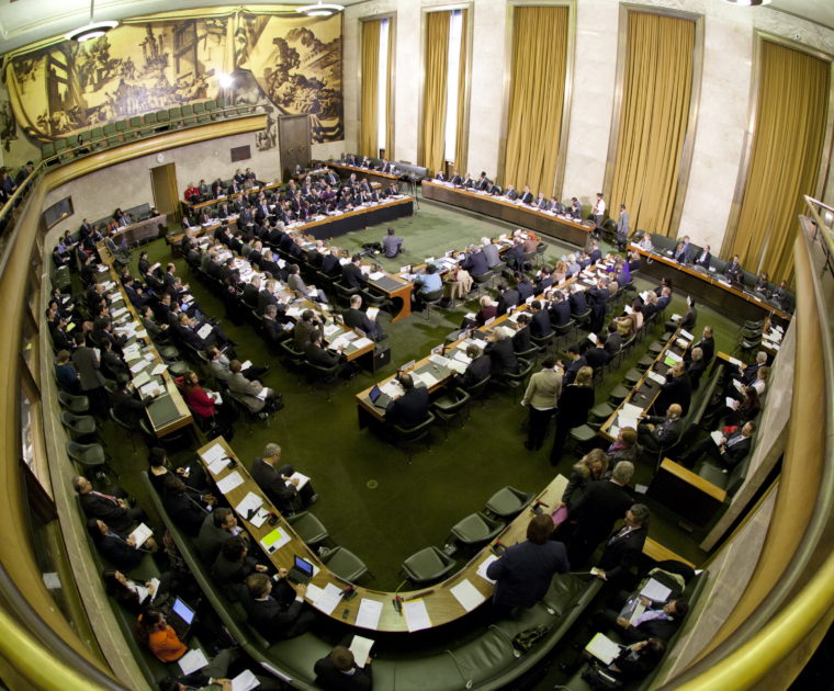 Conference on Disarmament at the United Nations Palais des Nations in Geneva 3