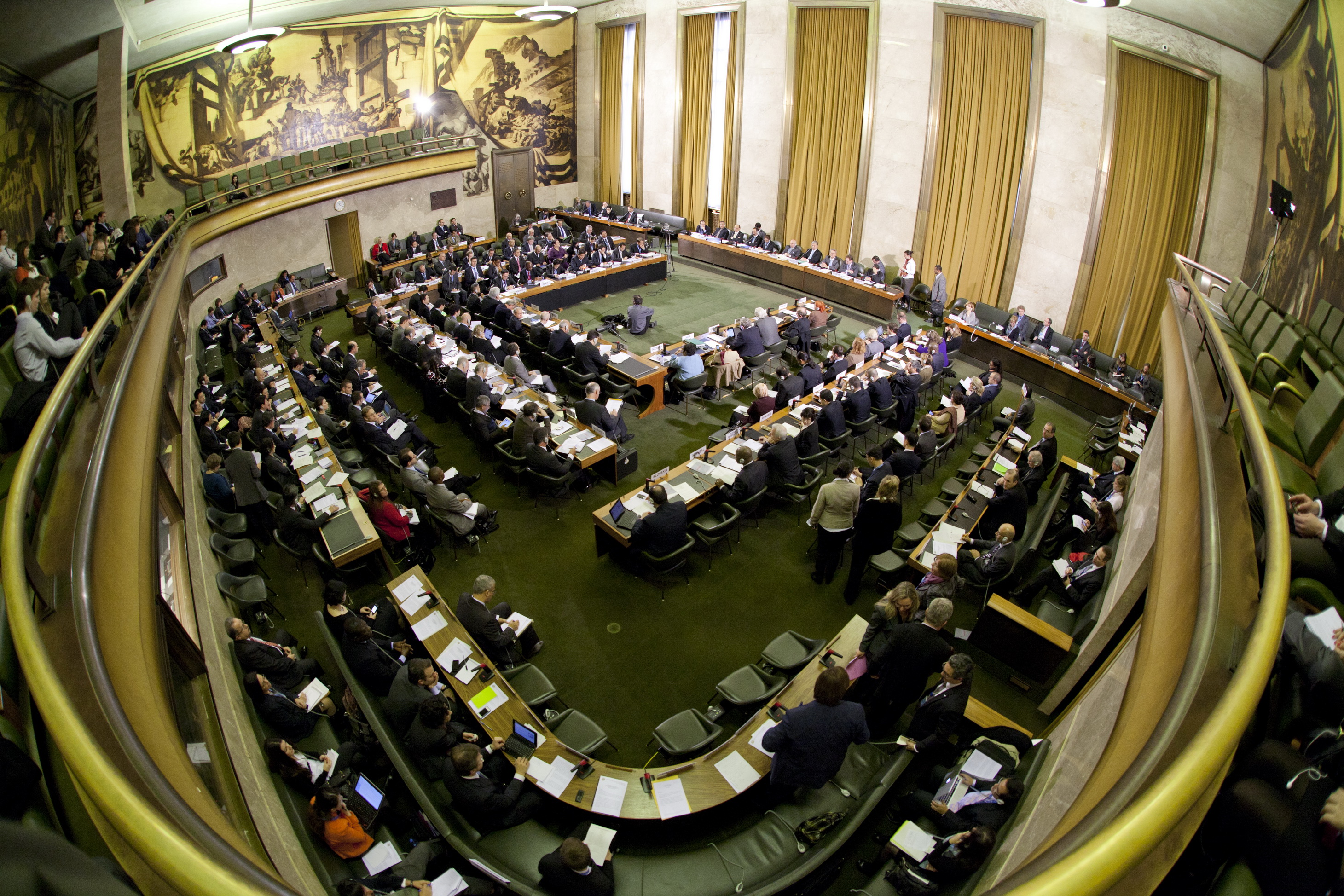 Conference on Disarmament at the United Nations Palais des Nations in Geneva 3