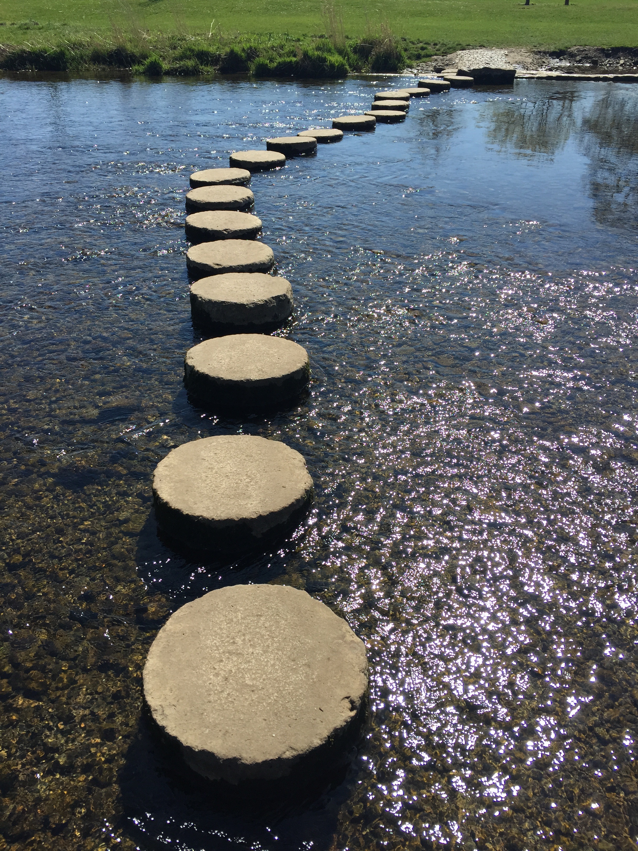 Stepping Stones. on April 30, 2019. 