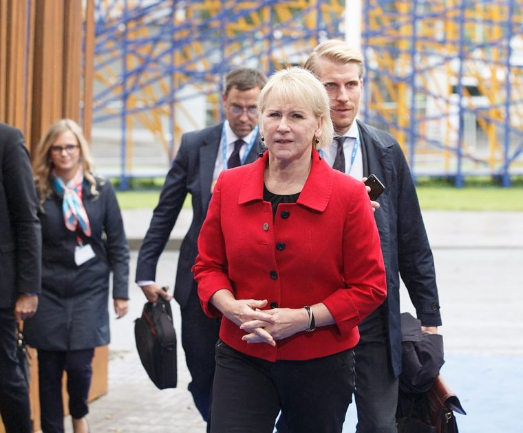 1280px Informal meeting of ministers for foreign affairs Gymnich. Arrivals Margot Wallström 36685964400