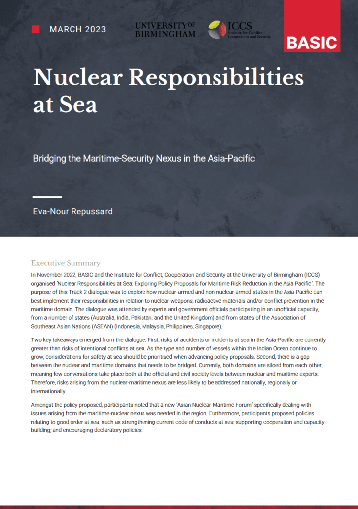 NR at Sea Front Cover