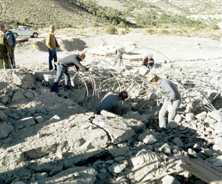 Nevada nuclear test site