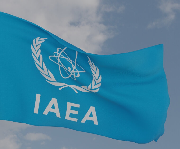 IAEA flag