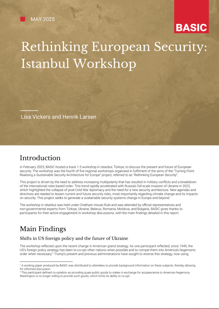Istanbul Report Cover 1